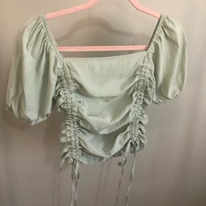 Cute cropped brunch top